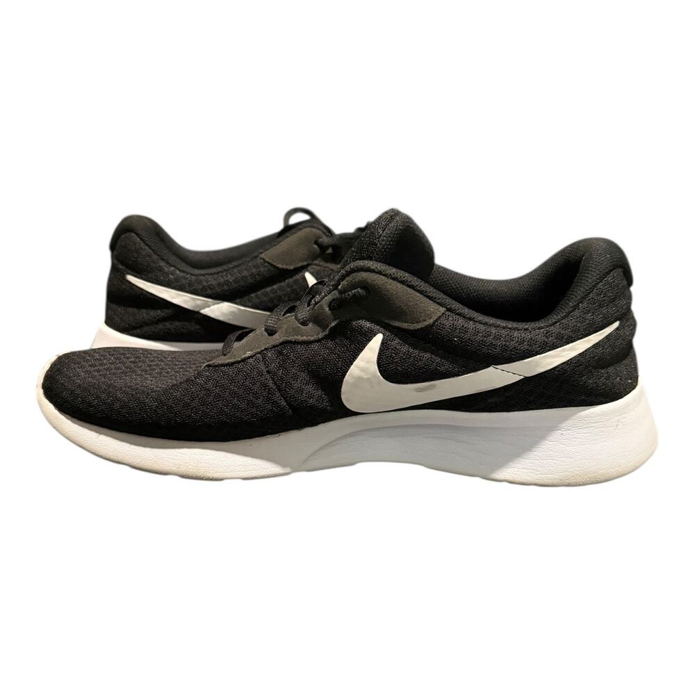 Nike Tanjun Men's Size 11.5 Running Sneakers Black White 812654011 Athletic - Picture 7 of 9